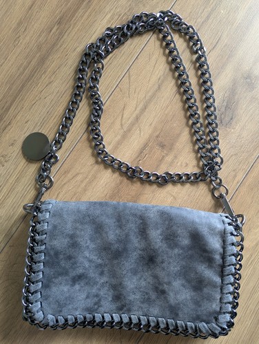 Brand new grey chain shoulder - new,