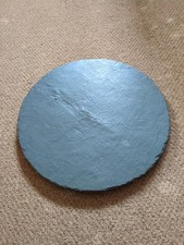 LARGE ROUND SLATE SINGLE-TIER