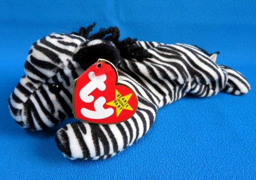 Ziggy the zebra plush teddy - ziggy,