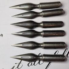 6 Vtg French Dip Nibs, Baignol