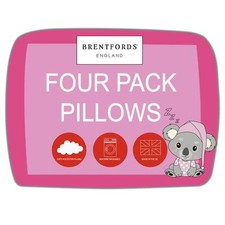 Brentfords Pillows 2 or 4 Pack