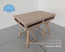 Moist Resist MDF MFT Torsion Box Assembly Table Wood Work Bench Kit 1190x800mm
