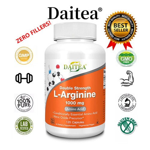 Arginine capsules 1000mg - l,