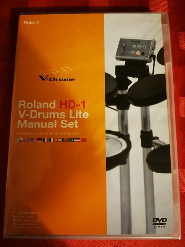 Dvd roland v drums lite - roland, v-drums