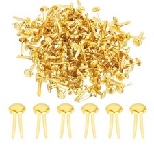 200 PCS Paper Brass Fasteners