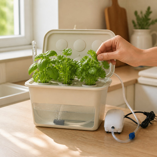 Self watering hydroponic grow - hydroponic,