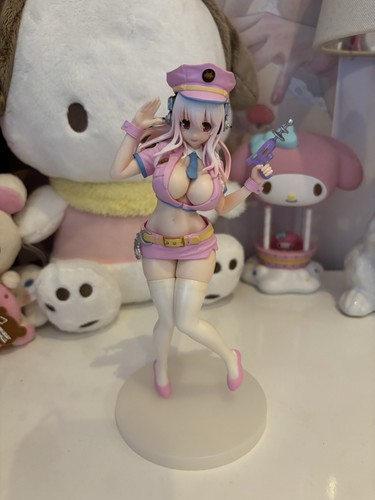 Super sonico space - police, pink