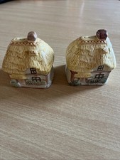 Salt And Pepper Pots Thatched