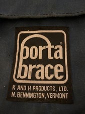 Portabrace back pack for