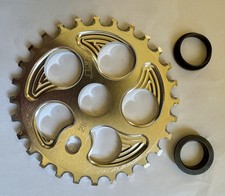 GT Overdrive 28t Silver BMX