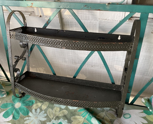 Vintage mcm tiered - mcm, metal