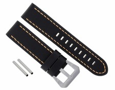 BIG 24MM COW LEATHER WATCHBAND