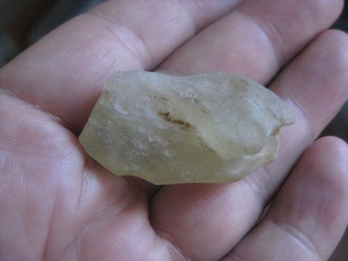 Libyan desert glass - libyan,