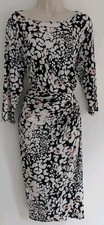 💜 DAMART SIZE 16 Beautiful Ladies Patterned Dress Ref 11.