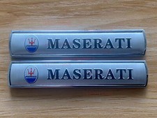 2pc Metal Chrome Car Emblem