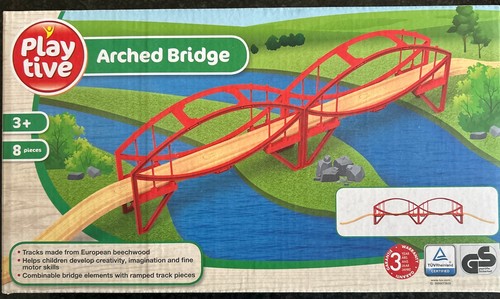 New playtive bridge wooden - new,