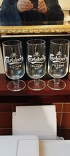 Carlsberg Pint Glass (New) X 3