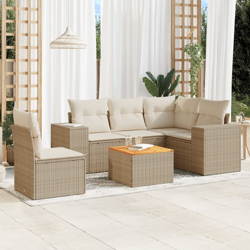 Garden sofa set beige - garden,