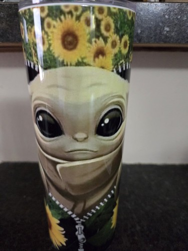 Baby yoda 20oz stainless steel - baby,
