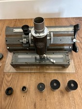 Interesting Travelling Microscope By Baker Of London In Box.