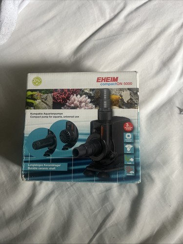 Eheim compact aquarium pump - on,