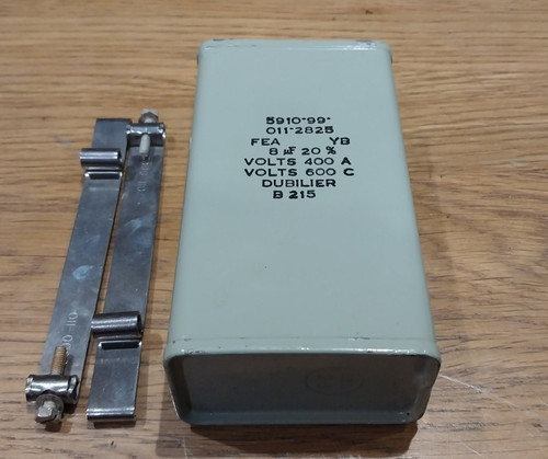 Dubilier capacitor block - capacitor,