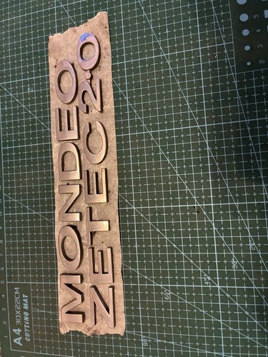Ford mondeo tailgate badge - ford,