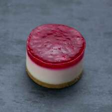 Prestige Frozen Mini Raspberry Cheesecakes | 48x35g ❄ | Free Delivery