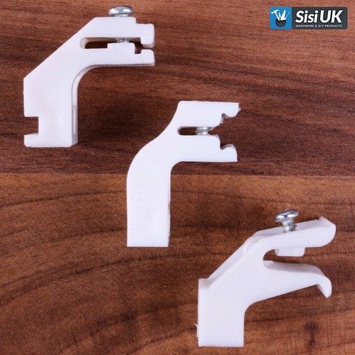 White curtain rail track - rail,