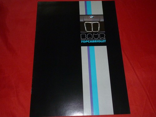 1979 bmw series - series, baur