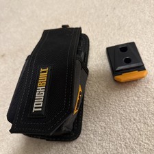 TOUGHBUILT Small Electrician Tool Belt Cliptech Clip On Multimeter/Tester Pouch