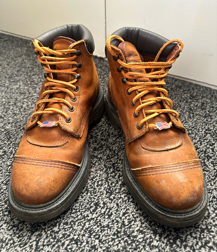 Red wing shoes - wing, brown