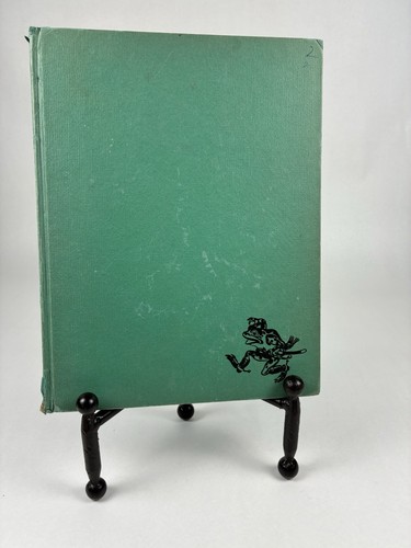 Childrens vtg book frog went - vtg,