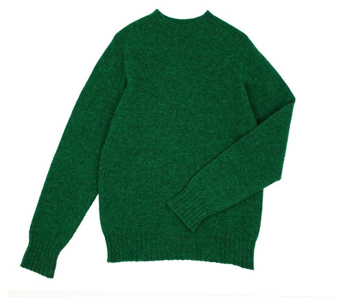 Classic shetland crew neck - shetland,