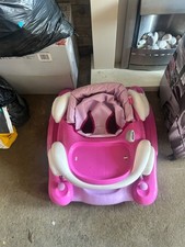 Baby walker used - baby, pink