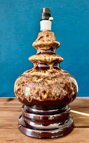 Vintage brown drip glaze - drip,