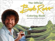The Official Bob Ross Coloring