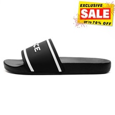 Nicce Quenchin Mens  SliderCasual Fashion Designer Sandals Slides Black