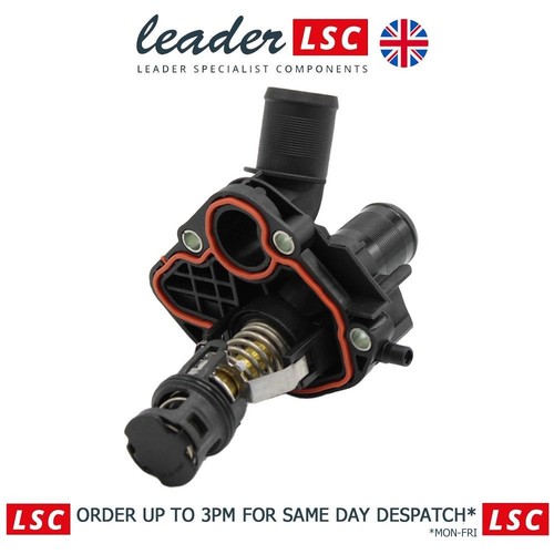 Coolant thermostat and housing - coolant,