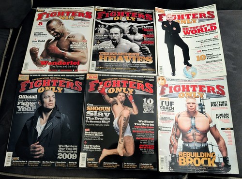 Mma magazines lot fighters - mma,