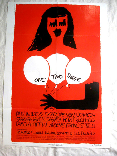 Eins zwei drei filmplakat - zwei,