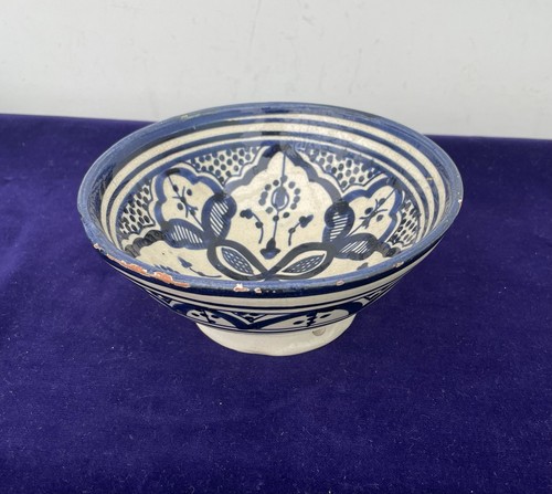 Vintage moroccan safi ceramic - vintage,
