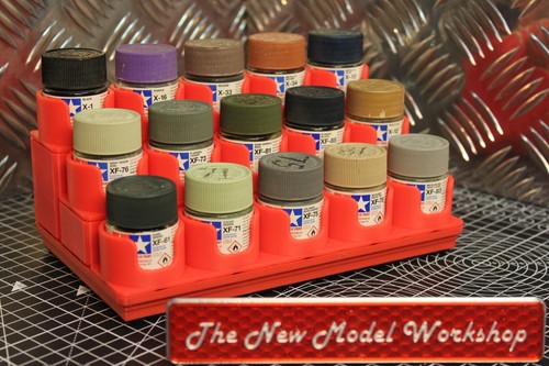 Model paint organiser stand - model,