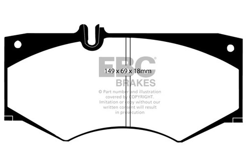 Ebc ultimax front brake - front,