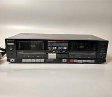Hitachi Cassette Deck D-W500. Twin Tape Player/Recorder. Stacking System.