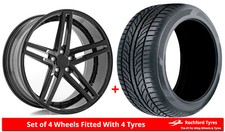 Alloy Wheels & Tyres 20" Axe EX20 For Mercedes GLE-Class Coupe [C292] 15-19