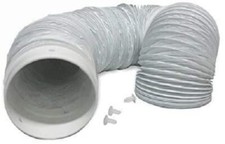 HOTPOINT TVYM650C6P TVYL655C6P 4" X 4M DRYER VENT HOSE EXTENSION   1396 & 2411