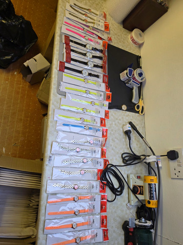 Reflex wristwatch job lot - job,