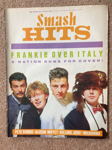 Smash hits magazine 1985 - -,
