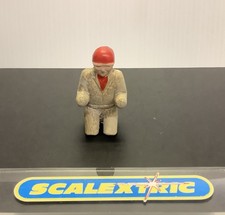 SCALEXTRIC TINPLATE MASERATI 250F or FERRARI 375 (REPRO RUBBER DRIVER) RED